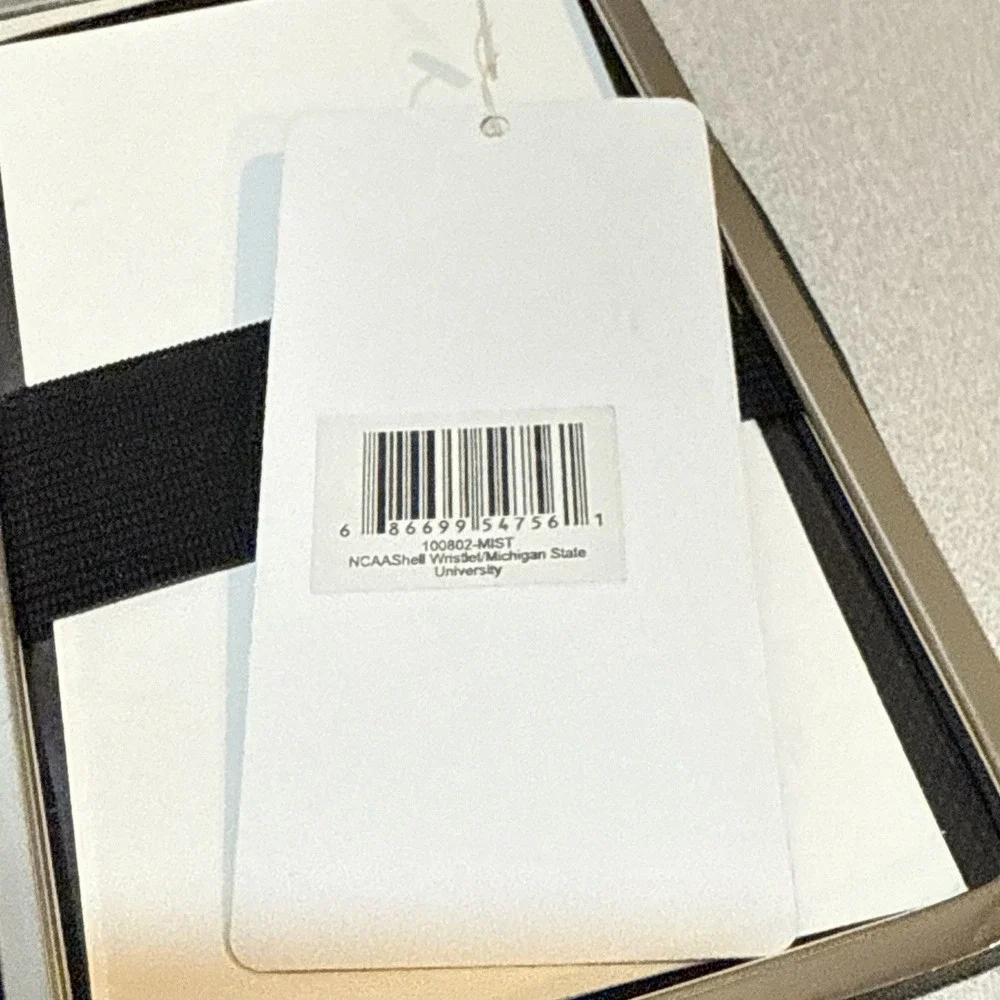 Michigan State Spartans Phone‎ and Card Wallet Missing Wrist Strap NWT